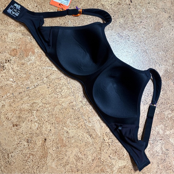 Panache Sport Marvel Wireless Sports Bra NWT In Black Sz 34DD - Picture 12 of 15